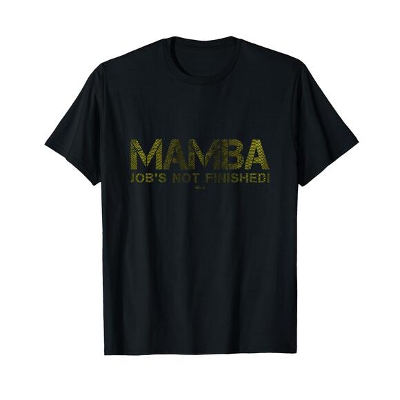 Tops - Jobs Not Finished Basketball Court Legend Motivation T-Shirt